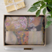 Gustav Klimt - Waterslangen II Tissuepapier (Geschenk)