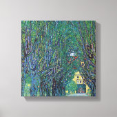 Gustav Klimt - Weg naar het Park Canvas Afdruk (Voorkant)