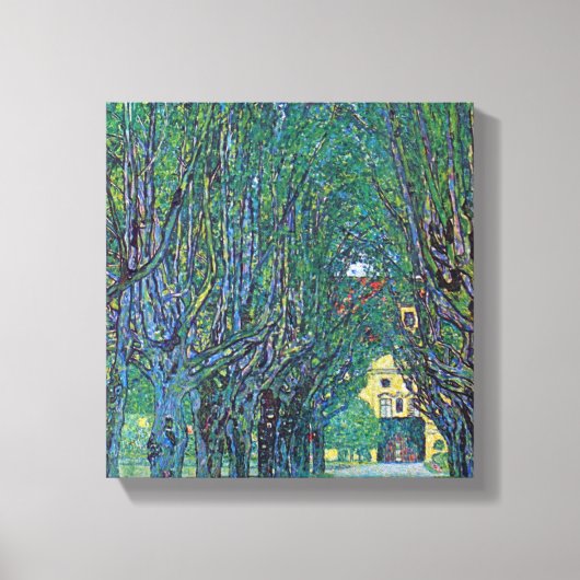Gustav Klimt - Weg naar het Park Canvas Afdruk (Voorkant)