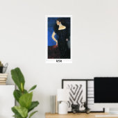 Gustav Klimt Zedign Art Poster #119 (Thuiskantoor)
