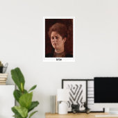 Gustav Klimt Zedign Art Poster #142 (Thuiskantoor)