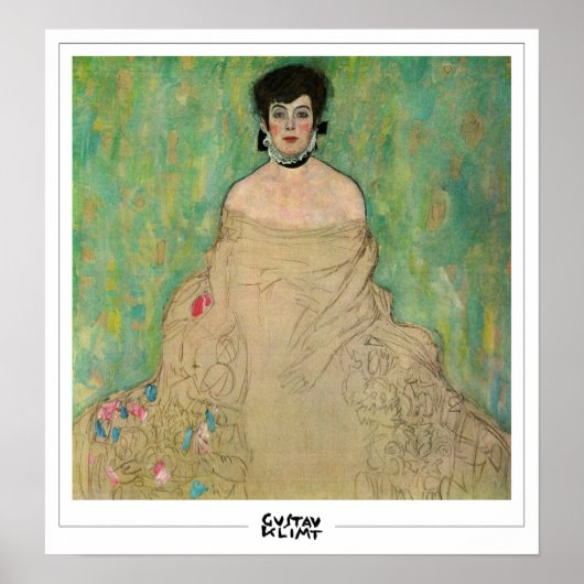Gustav Klimt Zedign Art Poster #186 (Voorkant)