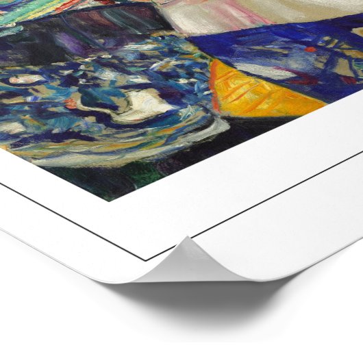 Gustav Klimt Zedign Art Poster #2 (Hoek)