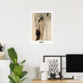 Gustav Klimt Zedign Art Poster #242 (Thuiskantoor)