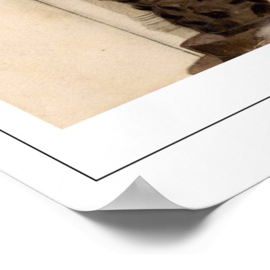 Gustav Klimt Zedign Art Poster #242 (Hoek)