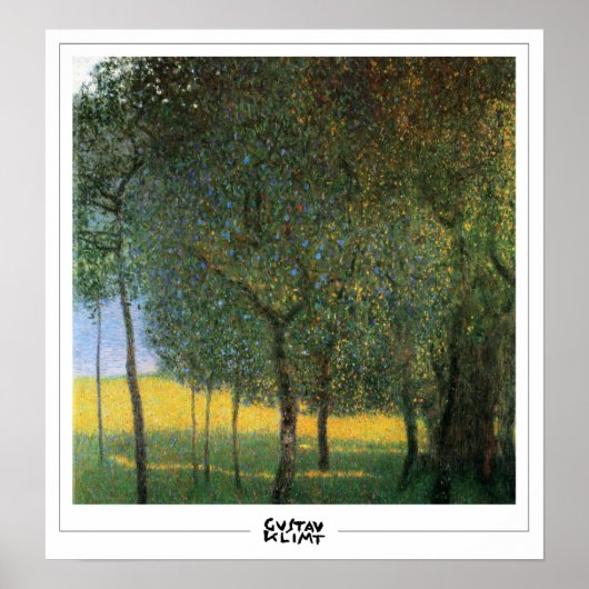 Gustav Klimt Zedign Art Poster #244 (Voorkant)