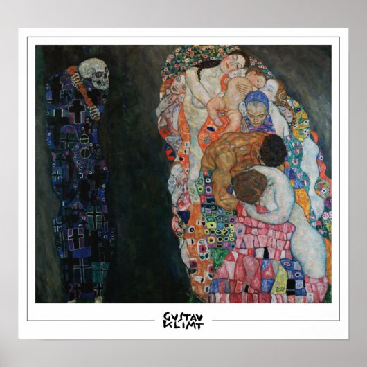 Gustav Klimt Zedign Art Poster #257 (Voorkant)