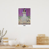 Gustav Klimt Zedign Art Poster #284 (Keuken)