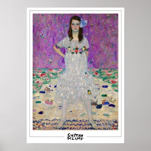 Gustav Klimt Zedign Art Poster #284 (Voorkant)