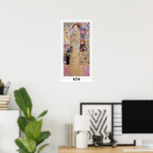 Gustav Klimt Zedign Art Poster #285 (Thuiskantoor)