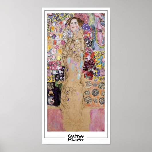 Gustav Klimt Zedign Art Poster #285 (Voorkant)