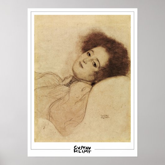 Gustav Klimt Zedign Art Poster #296 (Voorkant)