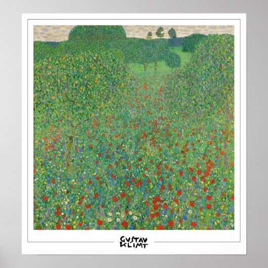 Gustav Klimt Zedign Art Poster #3 (Voorkant)