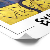 Gustav Klimt Zedign Art Poster #371 (Hoek)