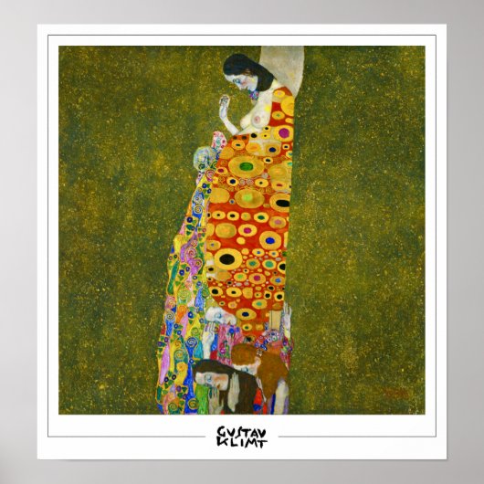 Gustav Klimt Zedign Art Poster #4 (Voorkant)