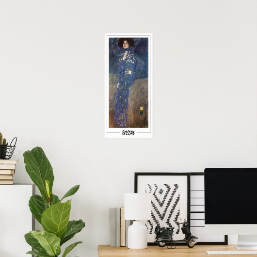 Gustav Klimt Zedign Art Poster #400 (Thuiskantoor)