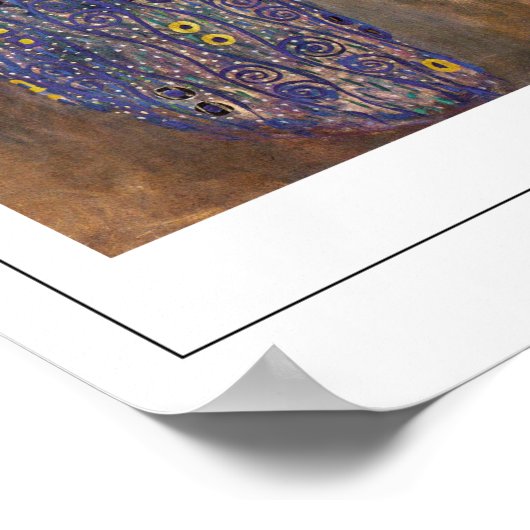 Gustav Klimt Zedign Art Poster #400 (Hoek)