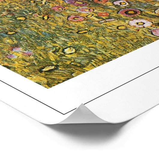 Gustav Klimt Zedign Art Poster #411 (Hoek)