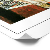 Gustav Klimt Zedign Art Poster #419 (Hoek)