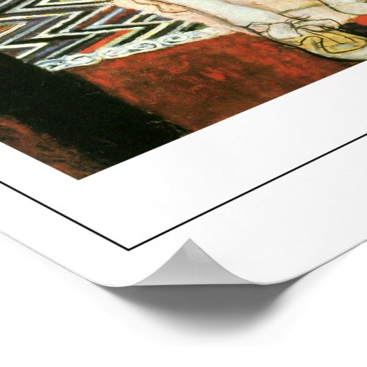 Gustav Klimt Zedign Art Poster #419 (Hoek)