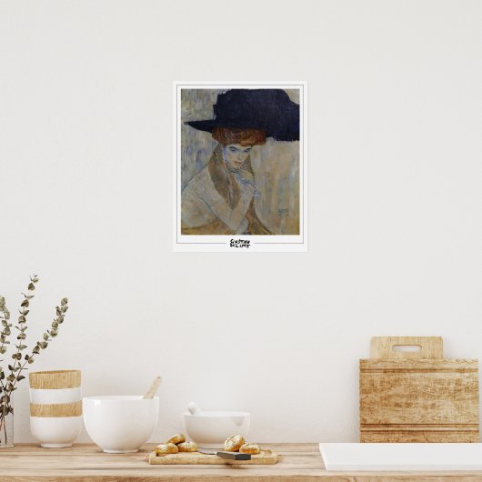 Gustav Klimt Zedign Art Poster #457 (Keuken)