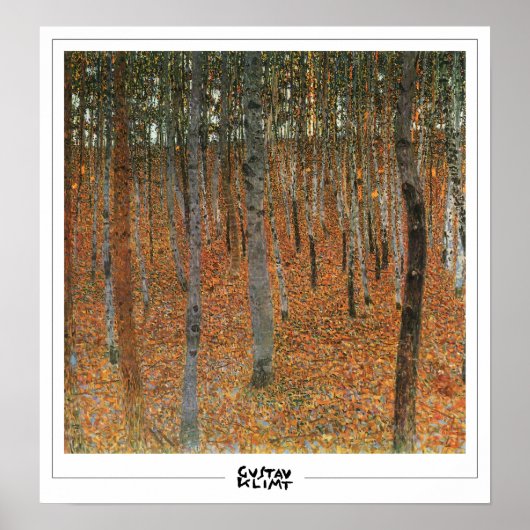 Gustav Klimt Zedign Art Poster #467 (Voorkant)