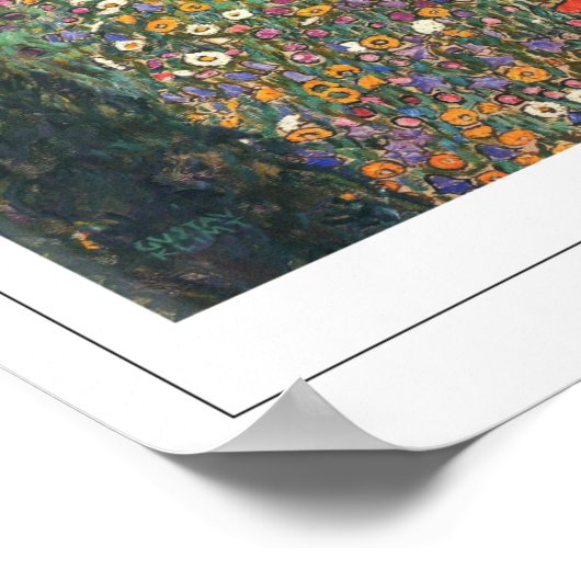 Gustav Klimt Zedign Art Poster #477 (Hoek)