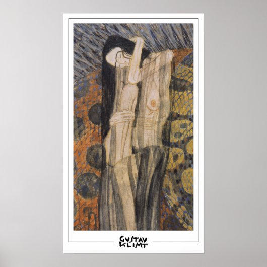 Gustav Klimt Zedign Art Poster #491 (Voorkant)