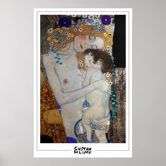 Gustav Klimt Zedign Art Poster #495 (Voorkant)