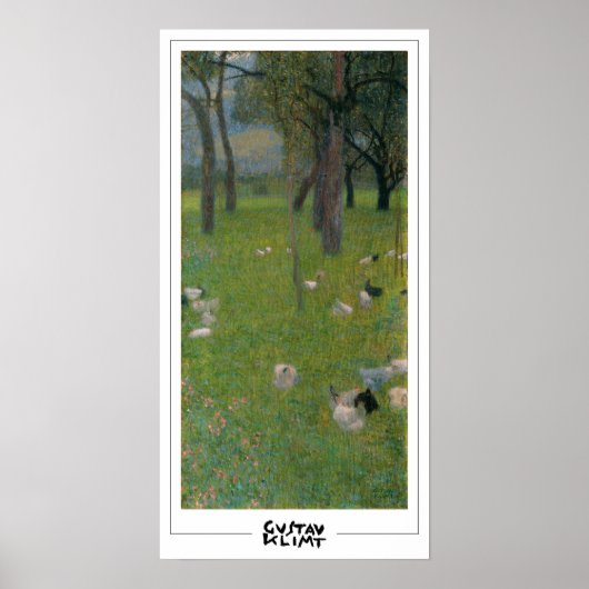 Gustav Klimt Zedign Art Poster #51 (Voorkant)