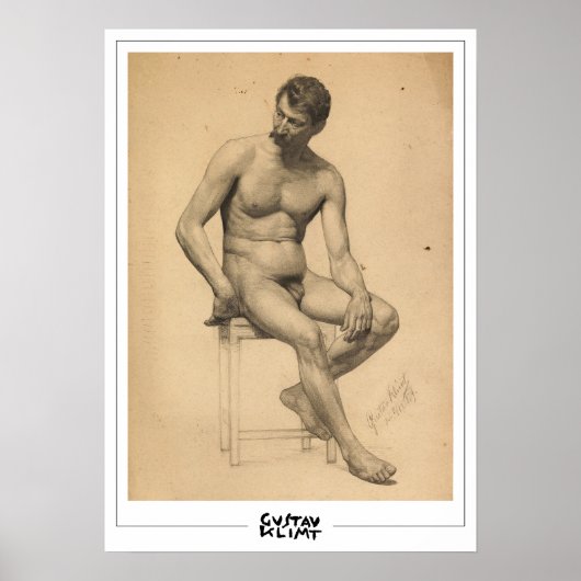 Gustav Klimt Zedign Art Poster #514 (Voorkant)