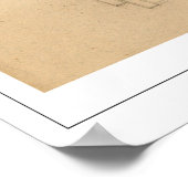 Gustav Klimt Zedign Art Poster #514 (Hoek)