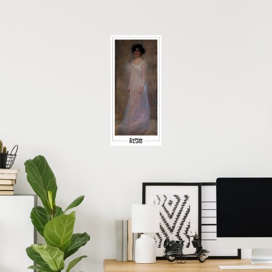 Gustav Klimt Zedign Art Poster #532 (Thuiskantoor)