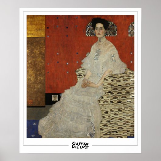 Gustav Klimt Zedign Art Poster #58 (Voorkant)