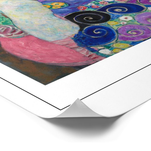 Gustav Klimt Zedign Art Poster #8 (Hoek)