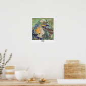 Gustav Klimt Zedign Kunst Poster #2 (Keuken)