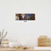 Gustav Klimt Zedign Kunstposter #361 Poster (Keuken)