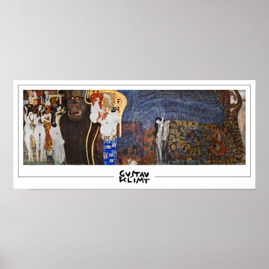 Gustav Klimt Zedign Kunstposter #361 Poster (Voorkant)