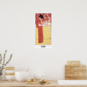 Gustav Klimt Zedign Kunstposter #48 Poster (Keuken)