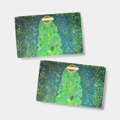 Gustav Klimt Zonnebloem Badge (Voor- en achterkant)
