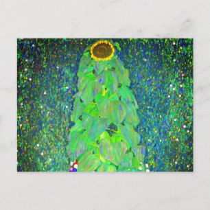 Gustav Klimt Zonnebloem Briefkaart