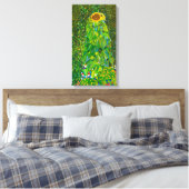 Gustav Klimt Zonnebloem Canvas Poster Afdruk (Insitu (Slaapkamer))