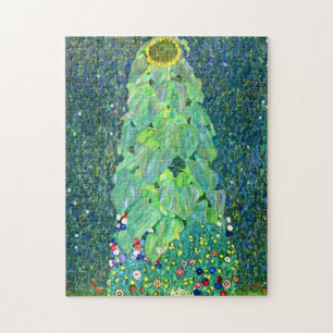Gustav Klimt: Zonnebloem Legpuzzel