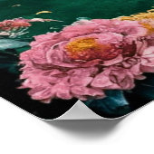 Gustav Klimt Zwarte kat in een bloementuin, katten Poster (Hoek)