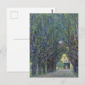 Gustav Klimt's Allee bij Schloss Kammer schilderij Briefkaart (Voorkant / Achterkant)