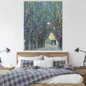 Gustav Klimt's Allee bij Schloss Kammer schilderij Canvas Afdruk (Insitu (Slaapkamer))