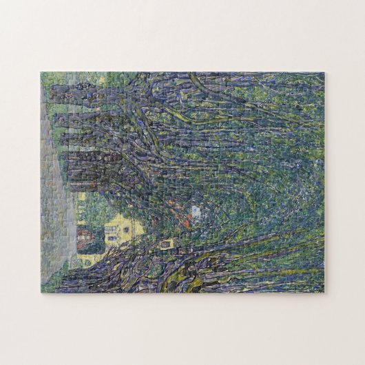Gustav Klimt's Allee bij Schloss Kammer schilderij Legpuzzel (Horizontaal)