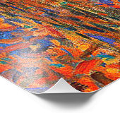 Gustav Klimt's beech Grove I beroemd schilderij Foto Afdruk (Hoek)