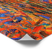 Gustav Klimt's beech Grove I beroemd schilderij Poster (Hoek)