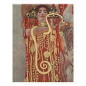Gustav Klimt's beroemde schilderij Hygieia. Foto Afdruk (Voorkant)